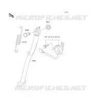 BEQUILLES pour Kawasaki SUPER SHERPA 2002