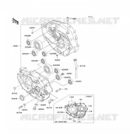 CARTER MOTEUR(S) pour Kawasaki SUPER SHERPA 2002