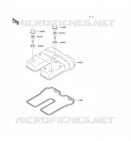 COUVRE CULASSE pour Kawasaki SUPER SHERPA 2002