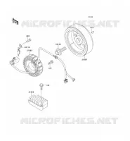 G&Eacute;N&Eacute;RATEUR pour Kawasaki SUPER SHERPA 2002