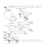 LABEL pour Kawasaki SUPER SHERPA 2002