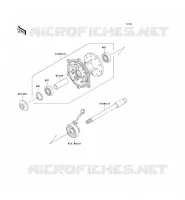 MOYEU AVANT pour Kawasaki SUPER SHERPA 2002
