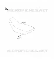 SELLE pour Kawasaki SUPER SHERPA 2002