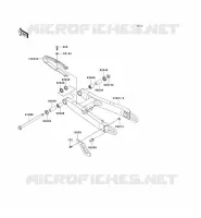 BRAS OSCILLANT pour Kawasaki SUPER SHERPA 2003