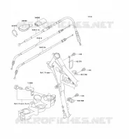 CABLES pour Kawasaki SUPER SHERPA 2003
