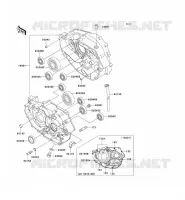 CARTER MOTEUR(S) pour Kawasaki SUPER SHERPA 2003