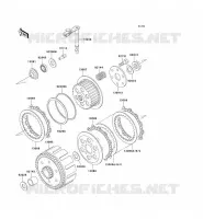 EMBRAYAGE pour Kawasaki SUPER SHERPA 2003