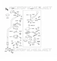 MAITRE CYLINDRE AV pour Kawasaki SUPER SHERPA 2003