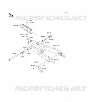 BRAS OSCILLANT pour Kawasaki SUPER SHERPA 2009