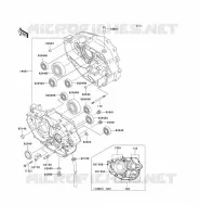 CARTER MOTEUR(S) pour Kawasaki SUPER SHERPA 2009
