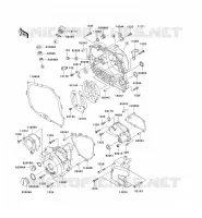 COUVERCLES MOTEUR pour Kawasaki SUPER SHERPA 2009