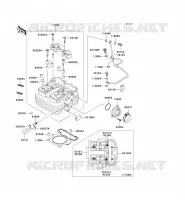 CULASSE pour Kawasaki SUPER SHERPA 2009