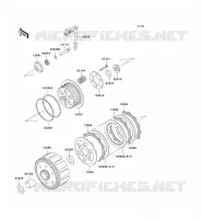 EMBRAYAGE pour Kawasaki SUPER SHERPA 2009