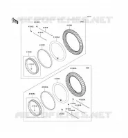 ROUE/PNEUS pour Kawasaki SUPER SHERPA 2009