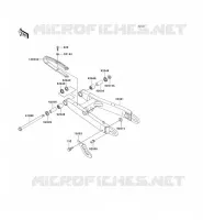 BRAS OSCILLANT pour Kawasaki SUPER SHERPA 1997