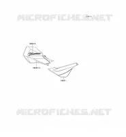 DECALS(SILVER) pour Kawasaki SUPER SHERPA 1997