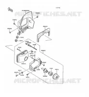 OPTIQUE(S) pour Kawasaki KLR600 1991