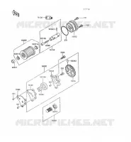 POMPE A HUILE pour Kawasaki KLR600 1991