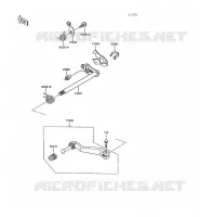 SELECTEUR pour Kawasaki KLR600 1991