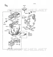 COMPTEURS pour Kawasaki KLR600 1992