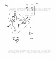 CONTACTEUR pour Kawasaki KLR600 1992