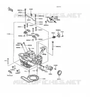 CULASSE pour Kawasaki KLR600 1992