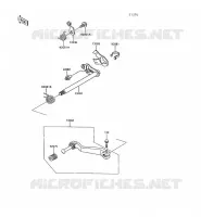 SELECTEUR pour Kawasaki KLR600 1992