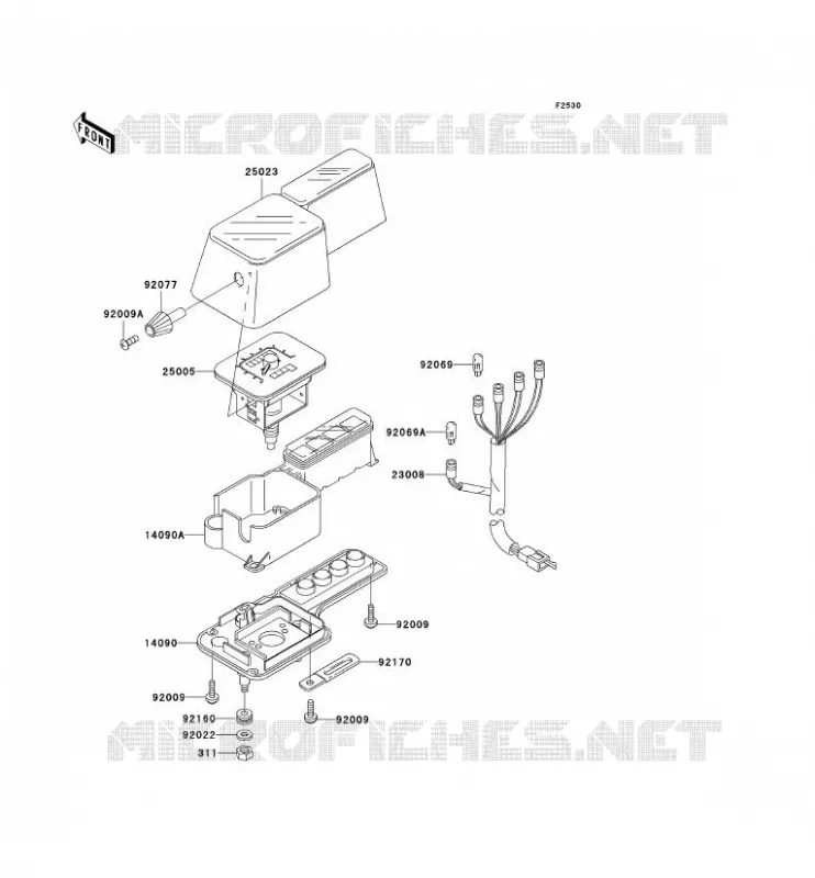 COMPTEURS Kawasaki MOTOS 650 2003 KLR650  KL650-C9