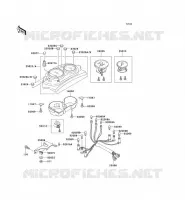 COMPTEURS pour Kawasaki KLE250 1997