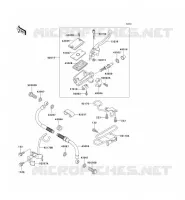 MAITRE CYLINDRE AV pour Kawasaki KLE250 1997