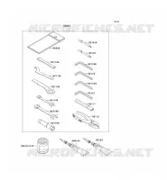 OUTIL UTILISATEUR pour Kawasaki KLE250 1997