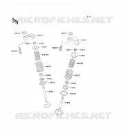 SOUPAPE pour Kawasaki KLE250 1997