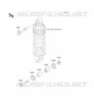 SUSPENSION pour Kawasaki KLE250 1997