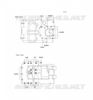 BOULON CARTER MOTEUR pour Kawasaki KLE500 1993