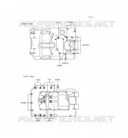BOULON CARTER MOTEUR pour Kawasaki KLE500 1998