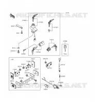 CONTACTEUR pour Kawasaki KLE500 1998