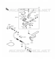 MAITRE CYLINDRE AV pour Kawasaki KLE500 1998