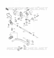 SELECTEUR pour Kawasaki KLE500 1998