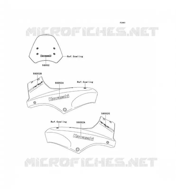 STICKER(ORANGE)(EBONY) Kawasaki MOTOS 650 2007 VERSYS 650  KLE650A7F