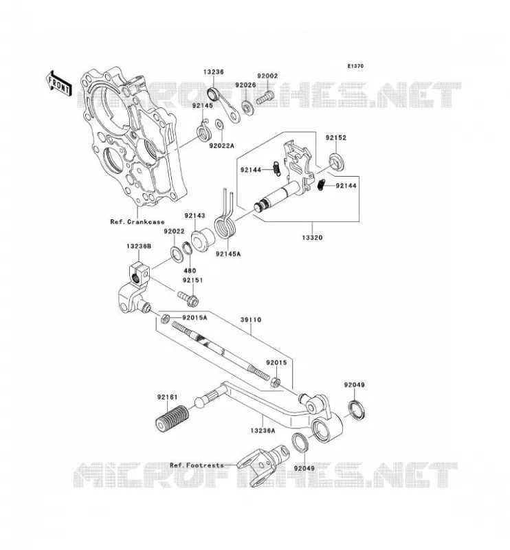 SELECTEUR Kawasaki MOTOS 650 2009 VERSYS 650  KLE650A9F