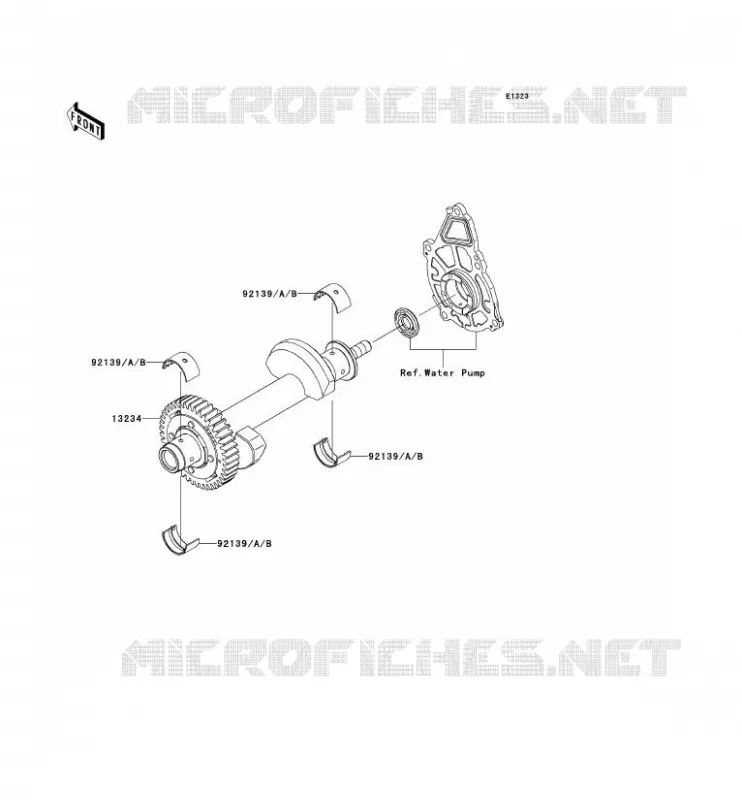 BALANCIER Kawasaki MOTOS 650 2011 VERSYS 650  KLE650CBF
