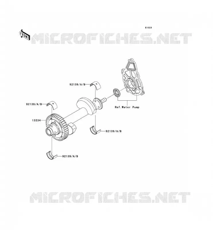 BALANCIER Kawasaki MOTOS 650 2013 VERSYS 650  KLE650CDF