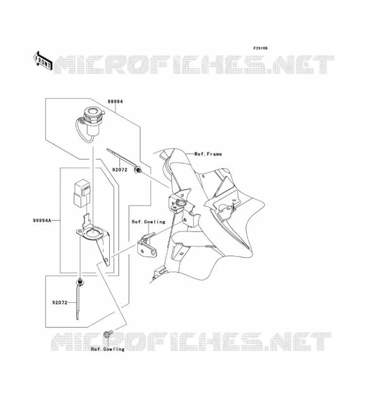 ACCESSOIRE(DOUILLE ALLUME CIGARE 12V ) Kawasaki MOTOS 650 2014 VERSYS 650  KLE650CEF