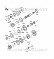 TRANSMISSION pour Kawasaki VERSYS 650 ABS 2011