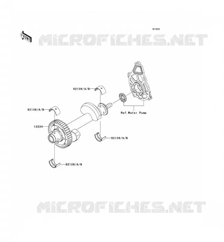 BALANCIER Kawasaki MOTOS 650 2011 VERSYS 650 ABS  KLE650DBF