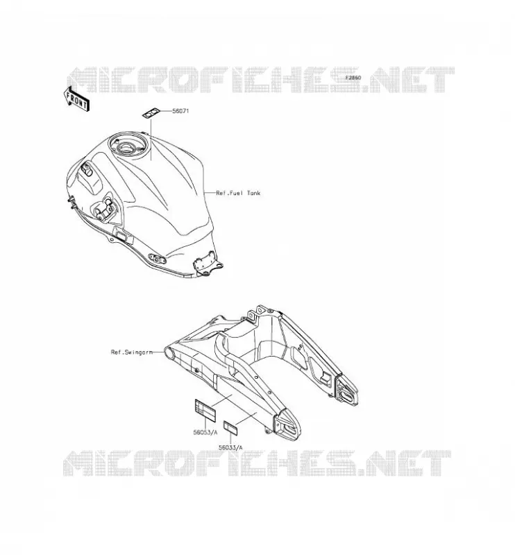LABEL Kawasaki MOTOS 650 2015 VERSYS 650  KLE650EFF