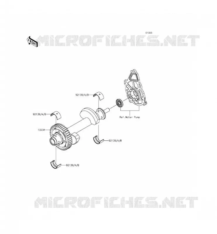 BALANCIER Kawasaki MOTOS 650 2015 VERSYS 650 ABS  KLE650FFF