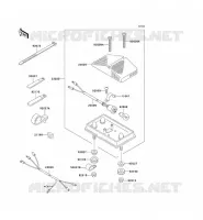 FEUX ARRI&Egrave;RE(S) pour Kawasaki KLX250R 1993