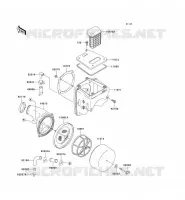FILTRE A AIR pour Kawasaki KLX250R 1993