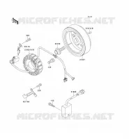 G&Eacute;N&Eacute;RATEUR pour Kawasaki KLX250R 1993